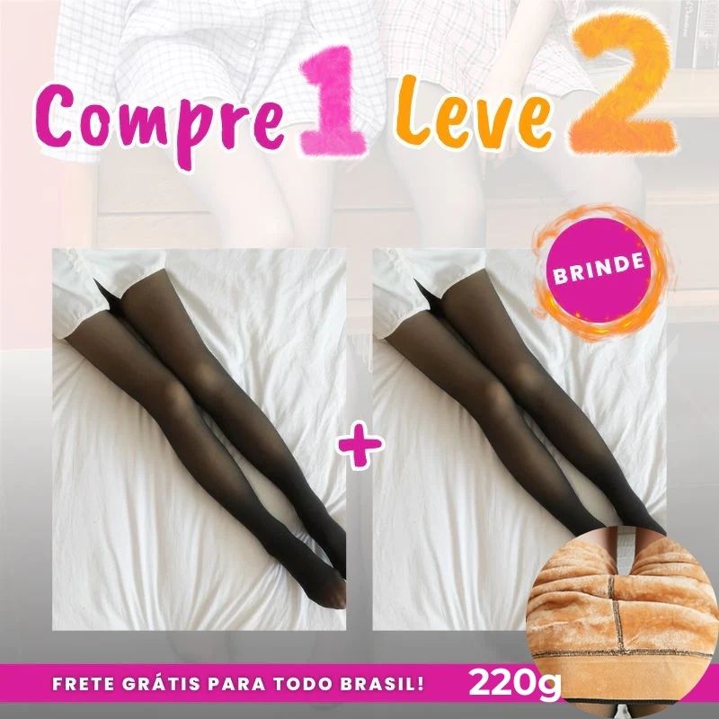 Meia Calça Peluciada Cora - COMPRE 1 LEVE 2