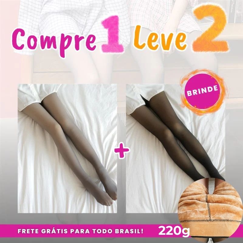 Meia Calça Peluciada Cora - COMPRE 1 LEVE 2