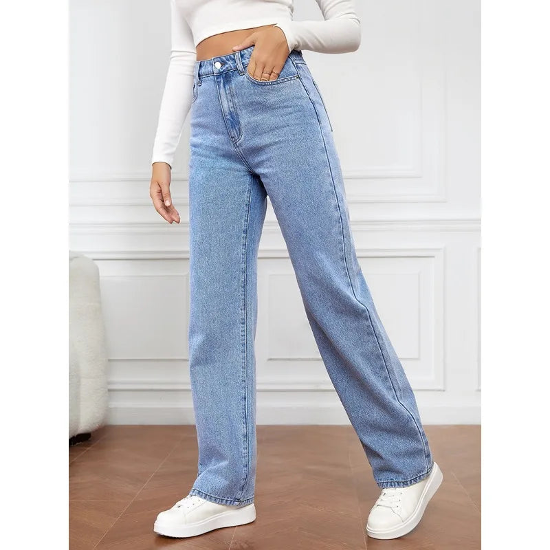 Calça Jeans Volumosa