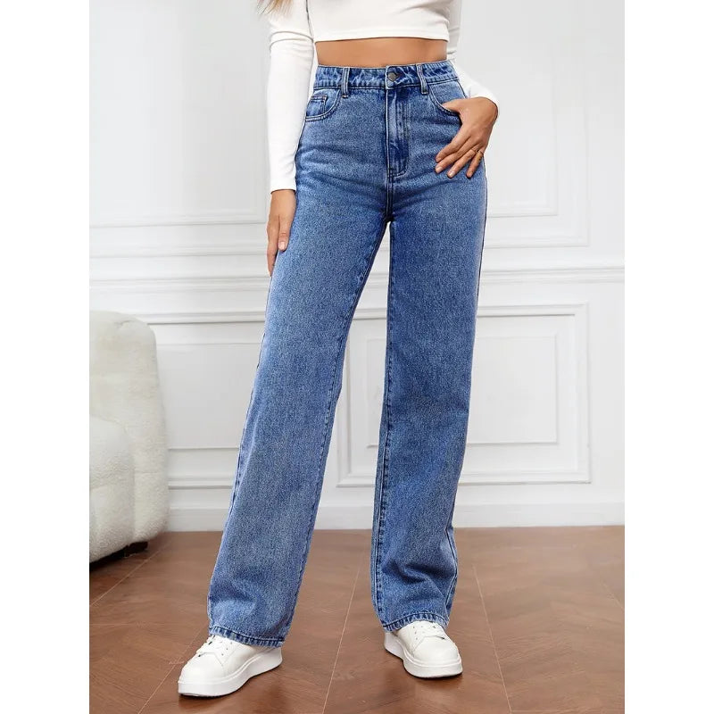 Calça Jeans Volumosa