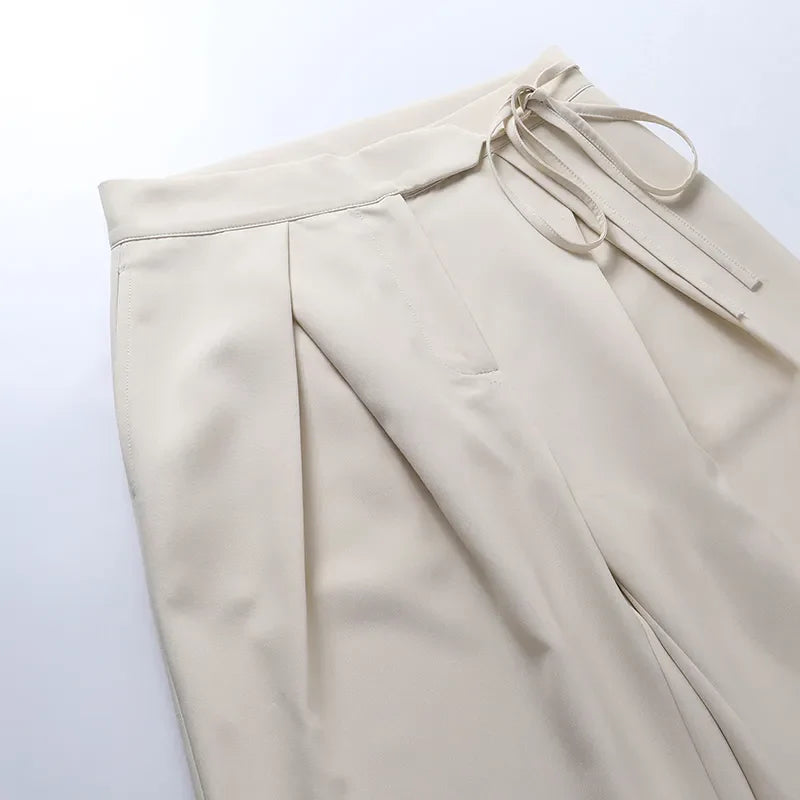 Calça Feminina Pantalona Alfaiataria