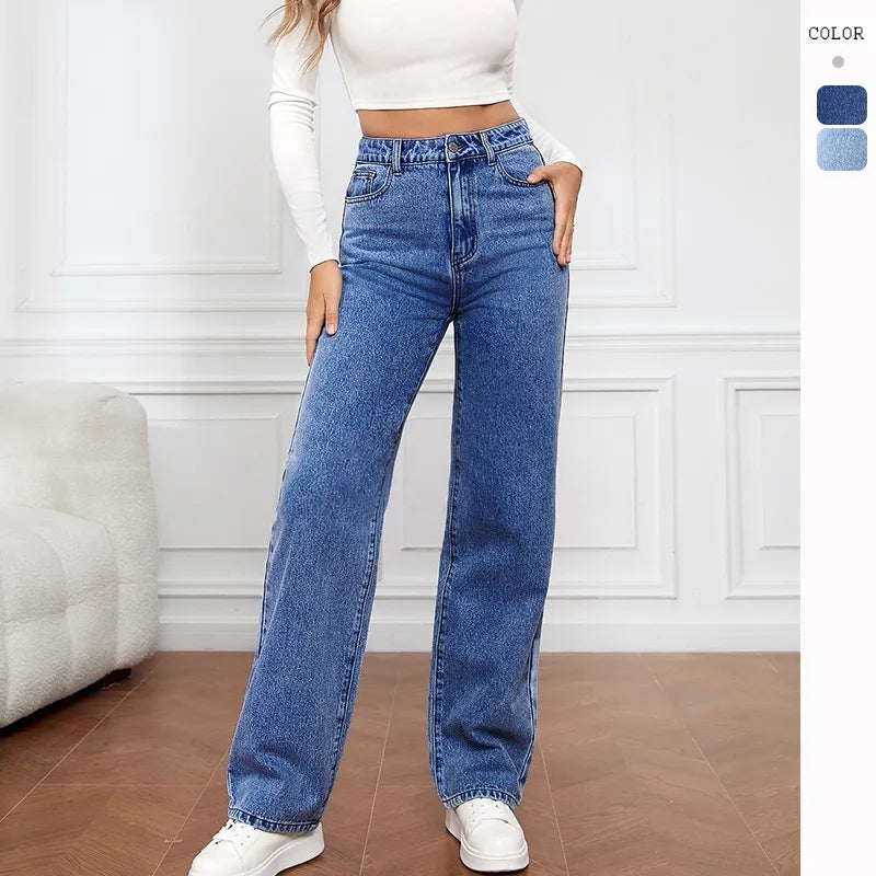 Calça Jeans Volumosa