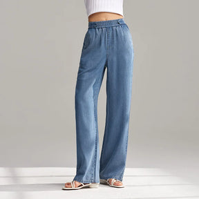 Calça Jeans Cintura Alta Reta Darcy