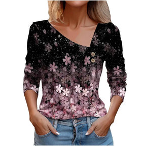 Blusa Feminina de Manga 3/4 Cortelle